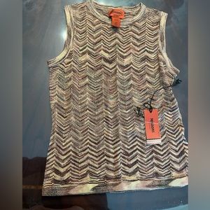 Brand new Missoni for target knit top